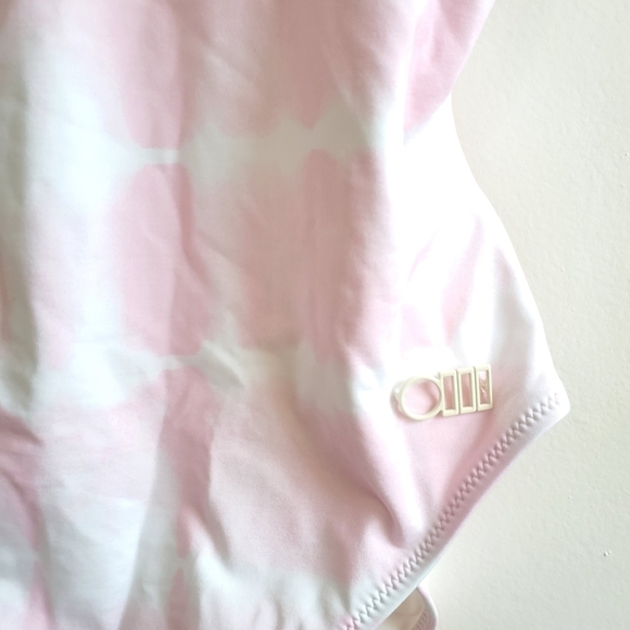 New Solid & Striped The Olympia Ballet Barbie Pink Tie Dye Swimsuit NWT Medium - Picture 12 of 16